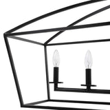 Modern European furniture - Bronze 6-Light Linear Chandelier - www.oroa.com