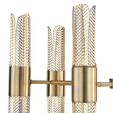 Cutout Brass 12-Light Chandelier | Uttermost Cret - www.oroa.com