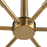 Cutout Brass 12-Light Chandelier | Uttermost Cret - www.oroa.com