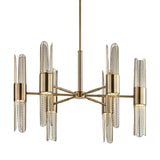 Cutout Brass 12-Light Chandelier | Uttermost Cret - www.oroa.com