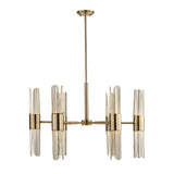Cutout Brass 12-Light Chandelier | Uttermost Cret - www.oroa.com