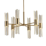 Cutout Brass 12-Light Chandelier | Uttermost Cret - www.oroa.com
