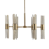 Cutout Brass 12-Light Chandelier | Uttermost Cret - www.oroa.com