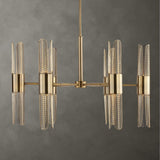 Cutout Brass 12-Light Chandelier | Uttermost Cret - www.oroa.com