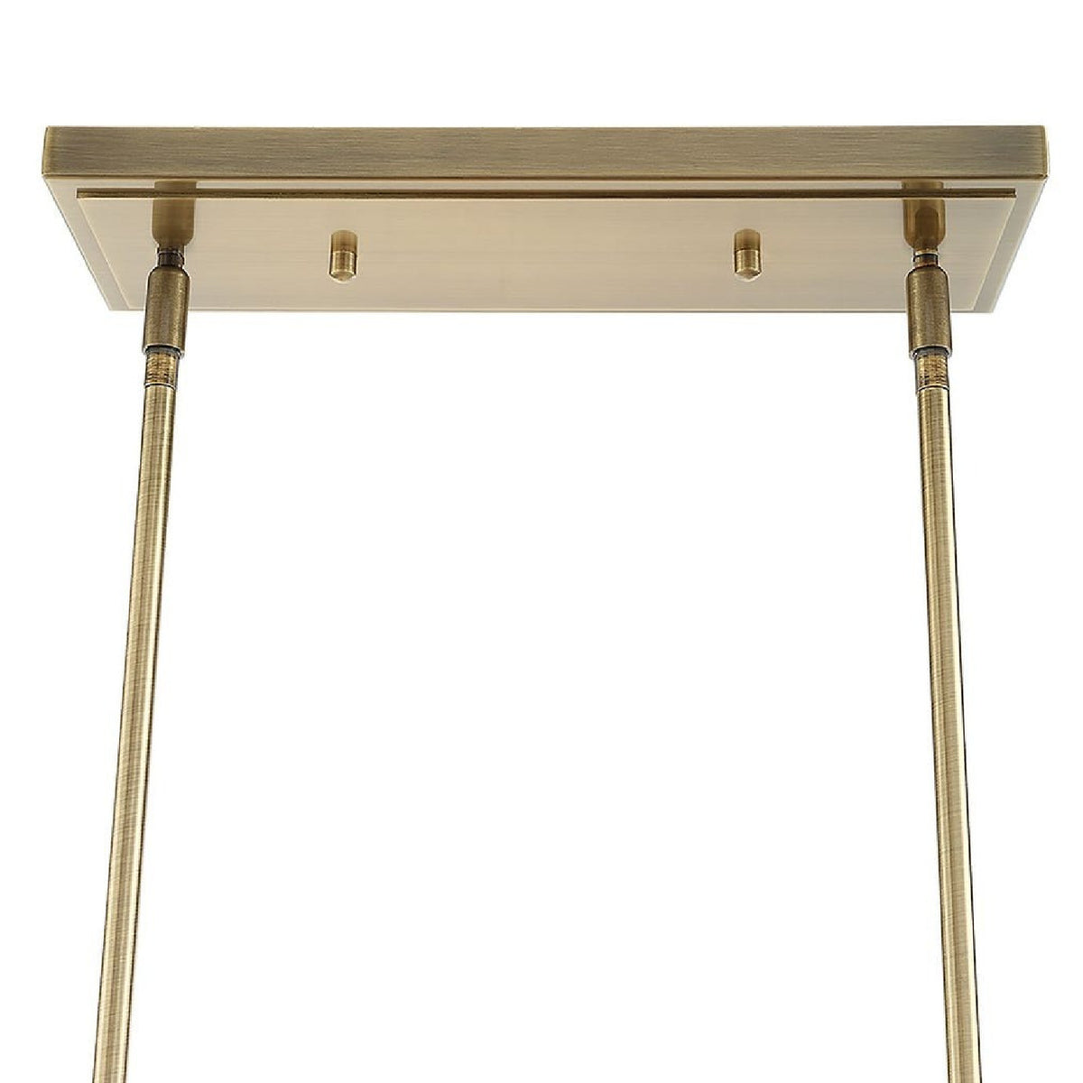 Seeded Glass 8-Light Linear Chandelier | Uttermost Mistie - www.oroa.com