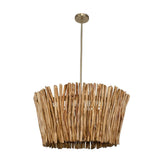 Wooden Branches 4-Light Chandelier | Uttermost Rhea - www.oroa.com