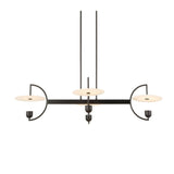 White Alabaster 4-Light Linear Chandelier | Uttermost Kyoto - www.oroa.com