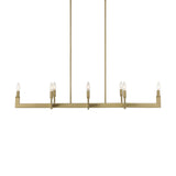Brass Adjustable Linear Chandelier | Uttermost Cordoba - www.oroa.com