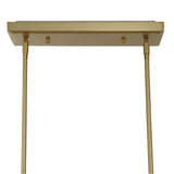 Brass Adjustable Linear Chandelier | Uttermost Cordoba - www.oroa.com
