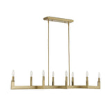 Brass Adjustable Linear Chandelier | Uttermost Cordoba - www.oroa.com