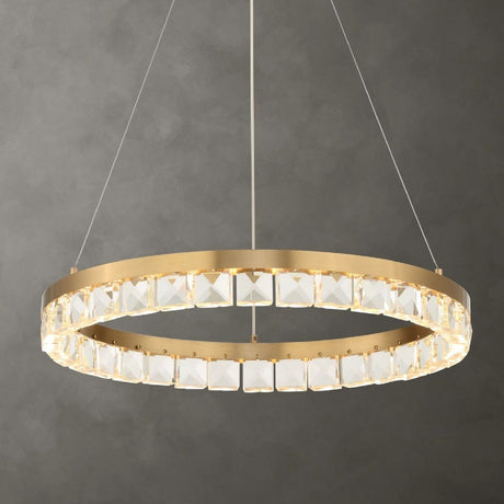 Crystal Ring LED Chandelier | Uttermost Segovia