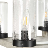 Modern European furniture - Seeded Glass 10-Light Indoor/Outdoor Chandelier - www.oroa.com
