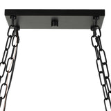 Modern European furniture - Seeded Glass 10-Light Indoor/Outdoor Chandelier - www.oroa.com