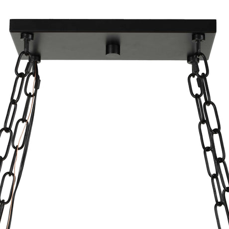 Modern European furniture - Seeded Glass 10-Light Indoor/Outdoor Chandelier - www.oroa.com