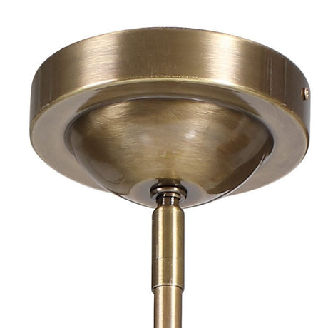 Spherical Watered Glass Pendant Lamp | Uttermost Mimas - www.oroa.com