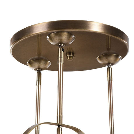 Spherical Watered Glass Pendant Lamp | Uttermost Mimas