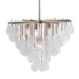 Teardrop-Shaped Glass Pendant Lamp | Uttermost Goccia - www.oroa.com