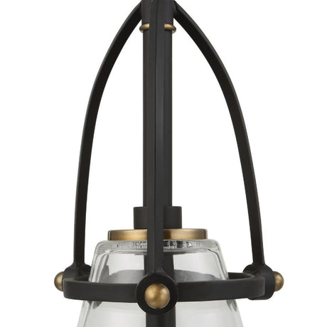 Tapered Clear Glass Pendant Lamp | Uttermost Saugus - www.oroa.com