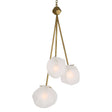 Modern European furniture - Geometrical Glass 3-Light Pendant Lamp - www.oroa.com