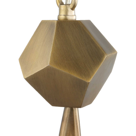 Modern European furniture - Geometrical Glass 3-Light Pendant Lamp - www.oroa.com