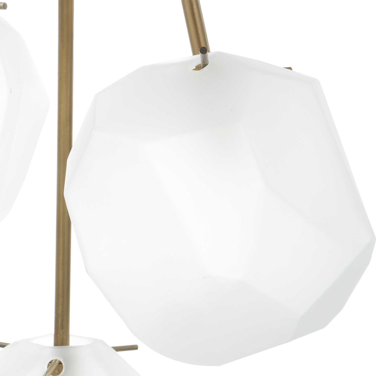 Modern European furniture - Geometrical Glass 3-Light Pendant Lamp - www.oroa.com