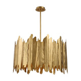 Gold Sheets 8-Light Pendant Lamp | Uttermost Golden Gate - www.oroa.com