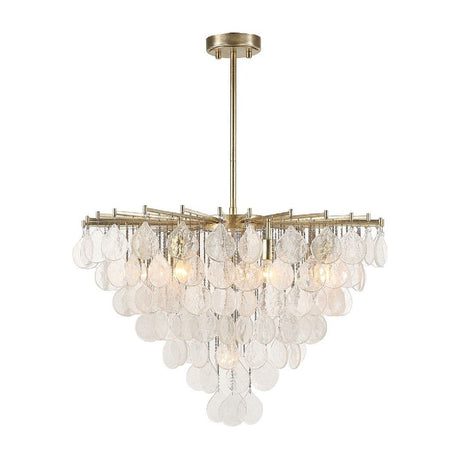 Teardrop-Shaped Glass Pendant Lamp | Uttermost Goccia - www.oroa.com