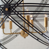 Bronze Band Sphere Pendant Lamp | Uttermost Spherical - www.oroa.com