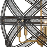 Bronze Band Sphere Pendant Lamp | Uttermost Spherical - www.oroa.com