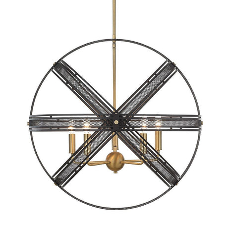 Bronze Band Sphere Pendant Lamp | Uttermost Spherical - www.oroa.com