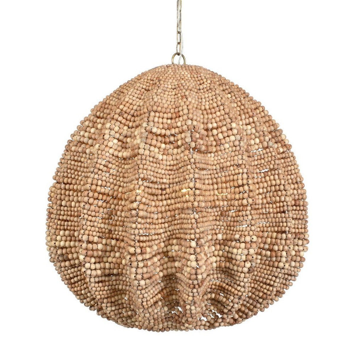 Natural Wooden Beads Pendant Lamp | Uttermost Kauri - www.oroa.com
