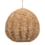Natural Wooden Beads Pendant Lamp | Uttermost Kauri - www.oroa.com