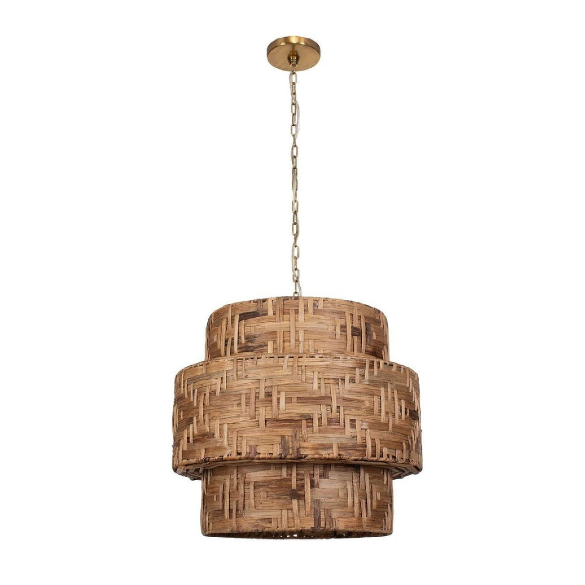 Modern European furniture - Hand-Woven 4-Light Pendant Lamp - www.oroa.com