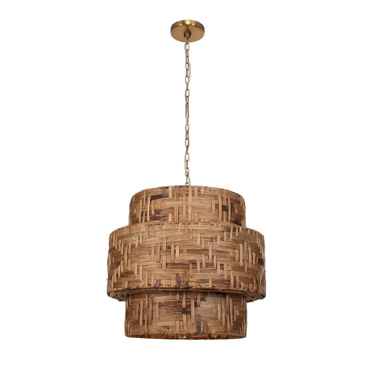 Modern European furniture - Hand-Woven 4-Light Pendant Lamp - www.oroa.com