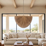 Modern European furniture - Natural Raffia Pendant Lamp - www.oroa.com