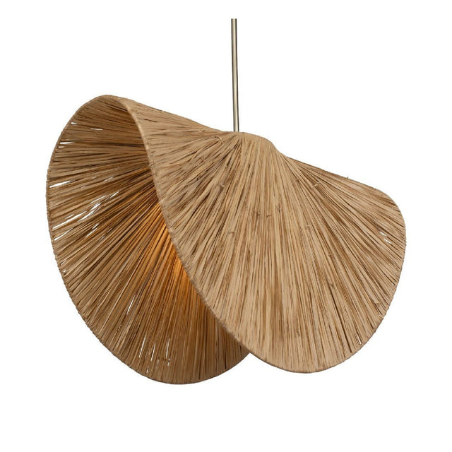 Modern European furniture - Natural Raffia Pendant Lamp - www.oroa.com