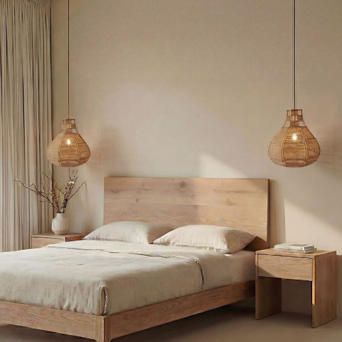 Modern European furniture - Natural Rope Pendant Lamp - www.oroa.com