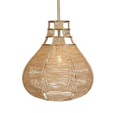 Modern European furniture - Natural Rope Pendant Lamp - www.oroa.com
