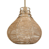 Modern European furniture - Natural Rope Pendant Lamp - www.oroa.com