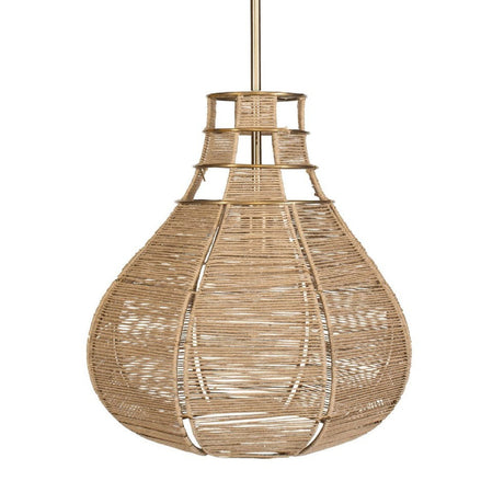 Modern European furniture - Natural Rope Pendant Lamp - www.oroa.com