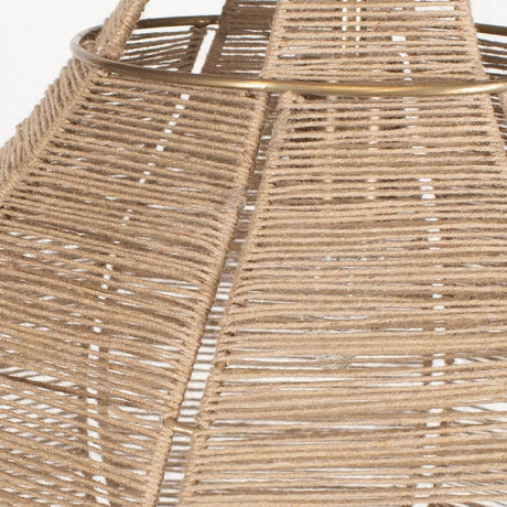 Modern European furniture - Natural Rope Pendant Lamp - www.oroa.com