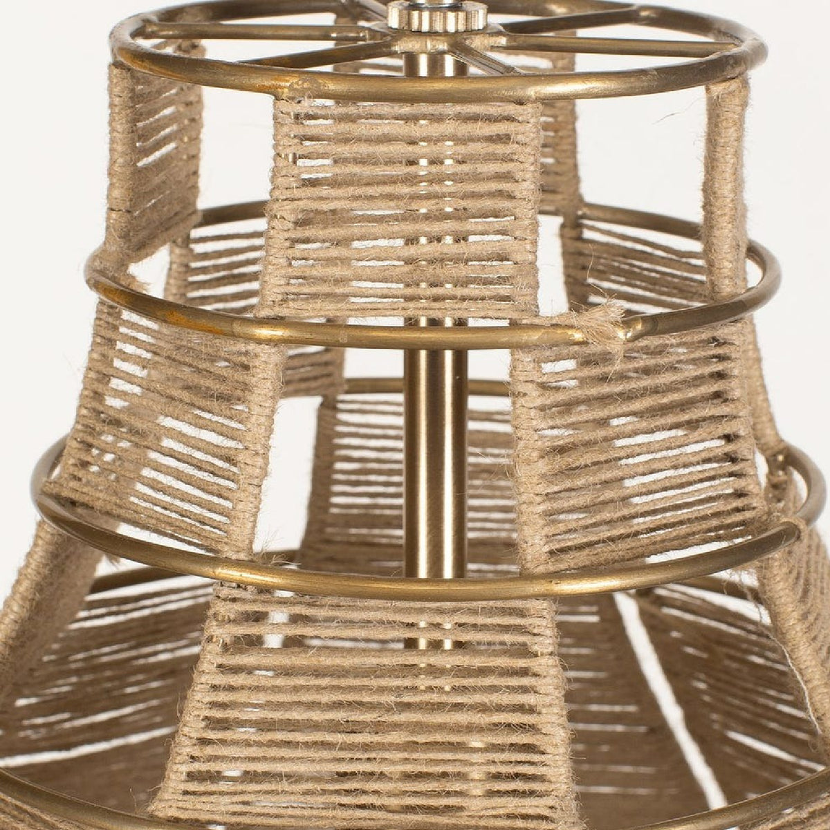 Modern European furniture - Natural Rope Pendant Lamp - www.oroa.com