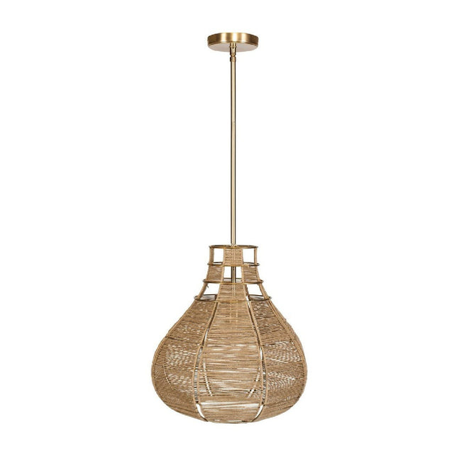 Modern European furniture - Natural Rope Pendant Lamp - www.oroa.com