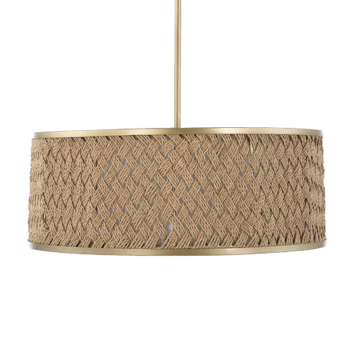 Modern European furniture - Woven Rattan 4-Light Pendant Lamp - www.oroa.com