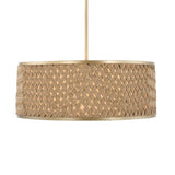 Modern European furniture - Woven Rattan 4-Light Pendant Lamp - www.oroa.com