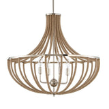 Twisted Rope Wrapped Pendant Lamp | Uttermost Lovelock - www.oroa.com