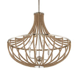 Twisted Rope Wrapped Pendant Lamp | Uttermost Lovelock - www.oroa.com