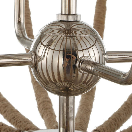 Twisted Rope Wrapped Pendant Lamp | Uttermost Lovelock - www.oroa.com
