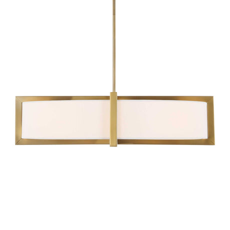 Modern European furniture - White Linen 4-Light Pendant Lamp - www.oroa.com