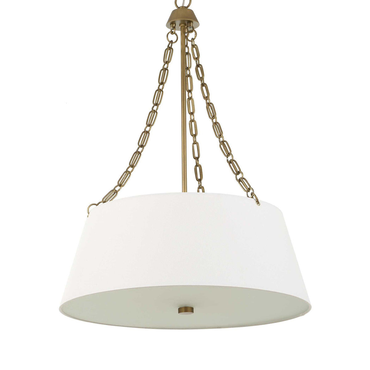 Modern European furniture - White Glass 4-Light Chandelier - www.oroa.com